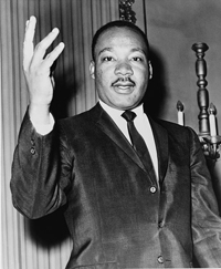 Martin Luther King en 1964.(Photo : Wikipedia Commons)