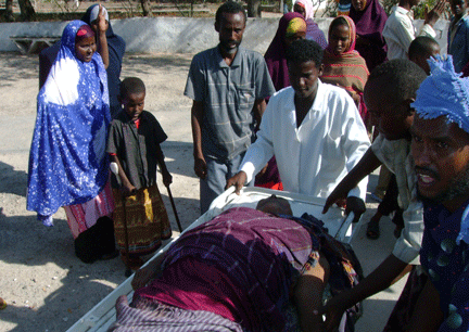 Les affrontements entre les forces gouvernementales somaliennes et les insurgés islamistes ont fait de nombreuses victimes civiles à Mogadiscio.(Photo : Reuters)