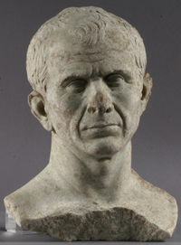 Buste de César en marbre.DR