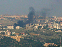 Des combats à l'arme lourde ont opposé militants druzes pro-gouvernementaux et combattants chiites pro-Hezbollah dans les montagnes à l'est de Beyrouth, ce dimanche 11 mai. ( Photo : Reuters )
