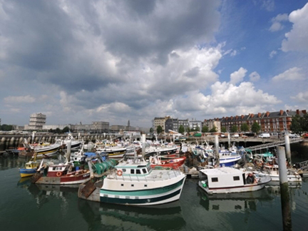 En France, le port du Havre était toujours bloqué, jeudi 29 mai.( Photo : AFP )