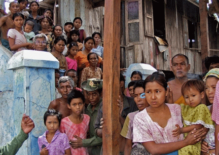 Les sinistrés nécessitent une aide d'urgence mais les ONG et organisations se trouvant sur place ont des moyens d'actions extrêmement limités.(Photo : AFP)