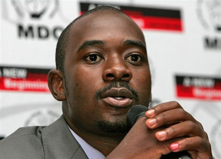 Nelson Chamisa estime que les conditions ne sont pas réunies pour des élections libres.(Photo : AFP)