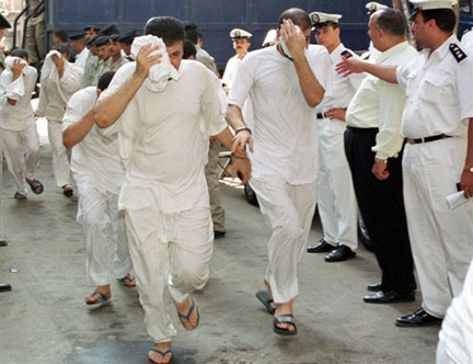 Le procès des homosexuels arrêtés en 2001 au Caire.(Photo : AFP)
