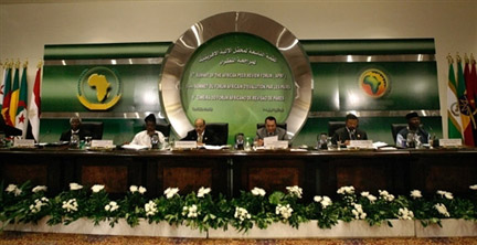 Le Conseil de paix et de sécurité, dimanche soir à Charm el-Cheikh.(Photo : AFP)