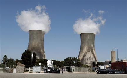 Centrale nucléaire de Tricastin.(Photo : AFP)