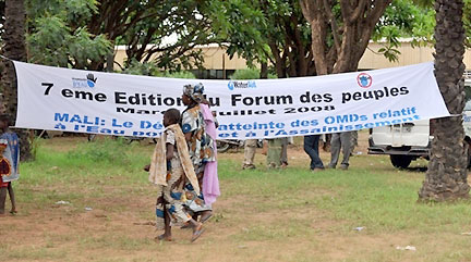 Le «Sommet des pauvres» s'est déroulé du 6 au 9 juillet à Katibougou, près de Bamako au Mali.(Photo : AFP)
