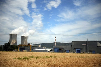 Le site nucléaire de Tricastin.(Photo : AFP)