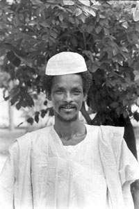 Goukouni Weddeye, président du Tchad, à N’Djamena, en 1980.(Photo : Marie-Laure de Decker, www.marielaurededecker.com )