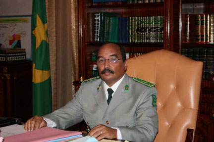 Le général Mohamed ould Abdel Aziz.(Photo : Manon Rivière / RFI)