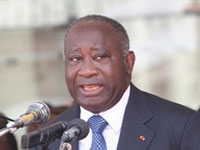 Laurent Gbagbo, président de la Côte d'Ivoire depuis octobre 2000.(Photo : www.flickr.com)