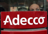 Les entreprises de travail temporaire Adecco et Manpower réduisent le nombre de leurs agences sur le territoire français.(Photo : AFP)