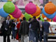 100e édition de la Foire de Paris ouverte le 29 avril à la Porte de Versailles. C'est l'un des plus grands et plus anciens salons commerciaux du monde.(Photo : AFP)