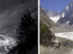 Le réchauffement climatique, avant et après.(Photo : AFP)
