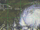 Image satellite de l'ouragan Dean qui se déplace vers l'Est à la vitesse de 39 km/heure.(Photo : Afp)