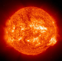 Le Soleil en activité envoie des orages irradiants vers la Terre.(Photo : AFP)