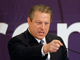L'ex-vice président américain et prix Nobel Al Gore s'exprime à la tribune de la Conférence de Bali, ce jeudi 13 décembre.  (Photo : Reuters)