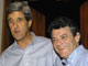 Le sénateur américain John Kerry en compagnie du ministre français de l'Ecologie Jean-Louis Borloo (droite).(Photo : AFP)