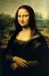 Mona Lisa, le plus célèbre tableau de Léonard de Vinci.(Domaine public)