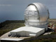 Le plus grand téléscope optique infrarouge du monde, installé sur l'île de Palma, aux Canaries.(Photo : AFP)