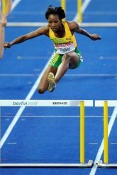 La Jamaïquaine Melaine Walker, le 18 août 2009 à Berlin