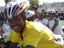 Le vainqueur Jean de Dieu Rakotondrasoa.(Photo : Christophe Jousset/RFI)