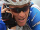 Ambiance détendue pour l'Américain Lance Armstrong qui participe pour la dernière fois au Tour de France.(Photo: AFP)