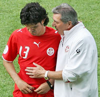 Roger Lemerre n'entraînera plus les Tunisiens.(Photo : AFP)