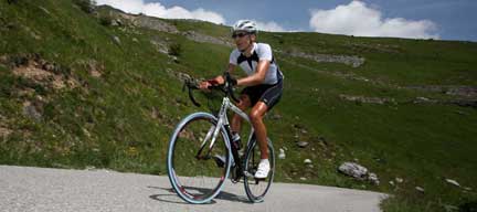 Guillaume Prébois nous fera découvrir l'étape 24 heures avant le peloton du Tour de france...(Photo: Bruno Murialto-Carpe Diem Foto)