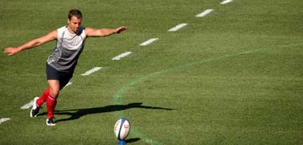 Jean-Baptiste Elissalde, nouveau capitaine de l'équipe de France.(Photo: AFP)