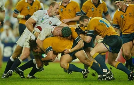 Ce quart de finale du Mondial 2007 sera-t-il la revanche de la finale 2003 (notre photo)&nbsp;?(Photo : AFP)