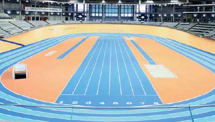 Le Palau Velodromo Luis Pig, où se dérouleront les Mondiaux en salle 2008 a été inauguré en 1992Source : Royal Spanish Athletics Federation