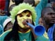 Les supporters sud-africains répètent à un an du Mondial 2010.(Photo : Reuters)