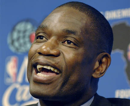 Le basketteur congolais Dikembe Mutombo.(Photo : AFP)